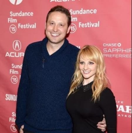Melissa Rauch with her husband Winston Rauch at the Sundance Film Festival